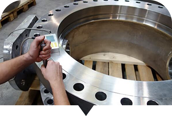 Ultrasonic Testing flange