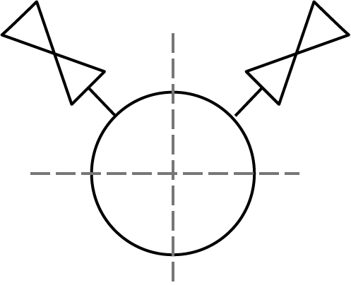 Flanges symbol