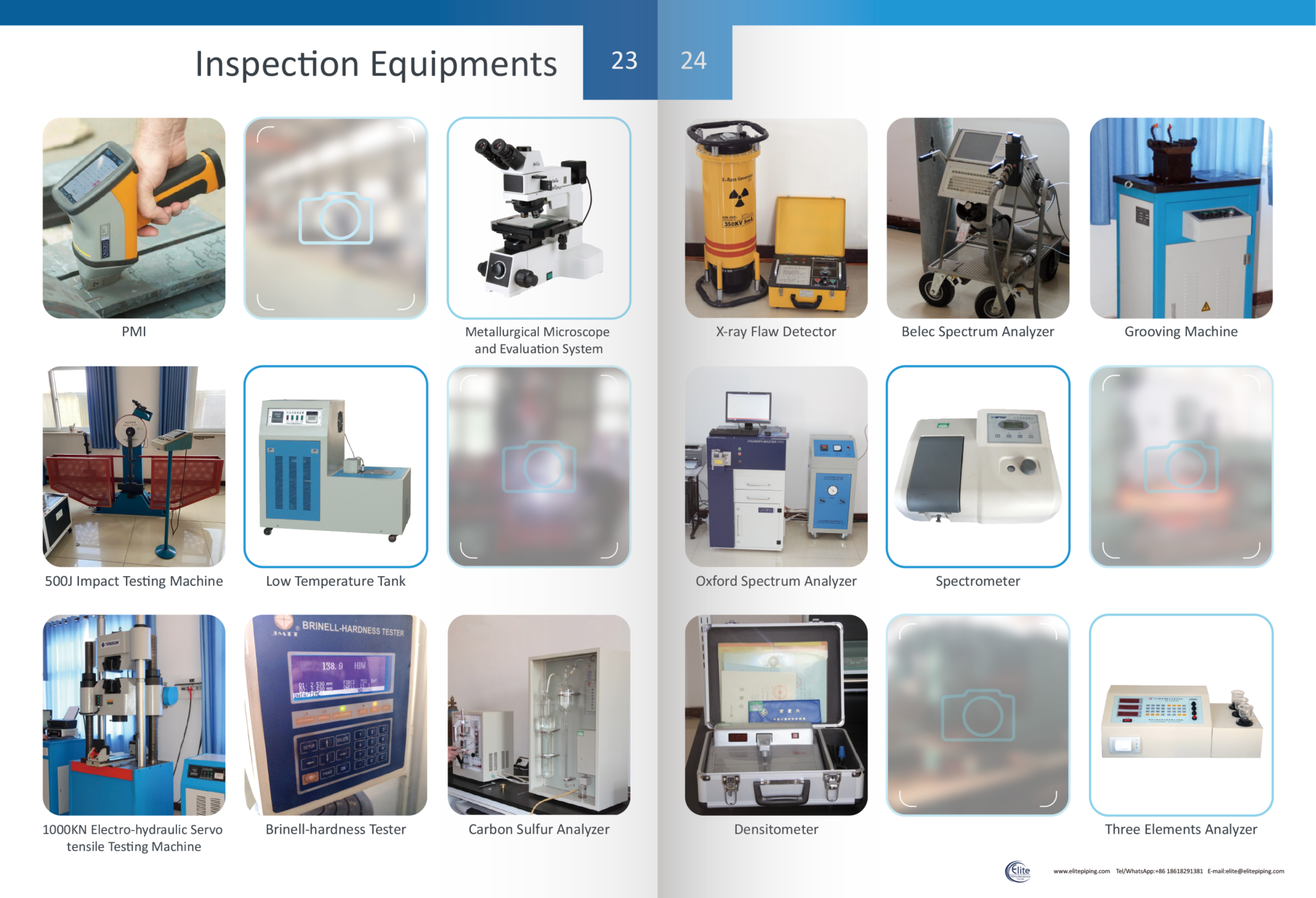 inspection equipments