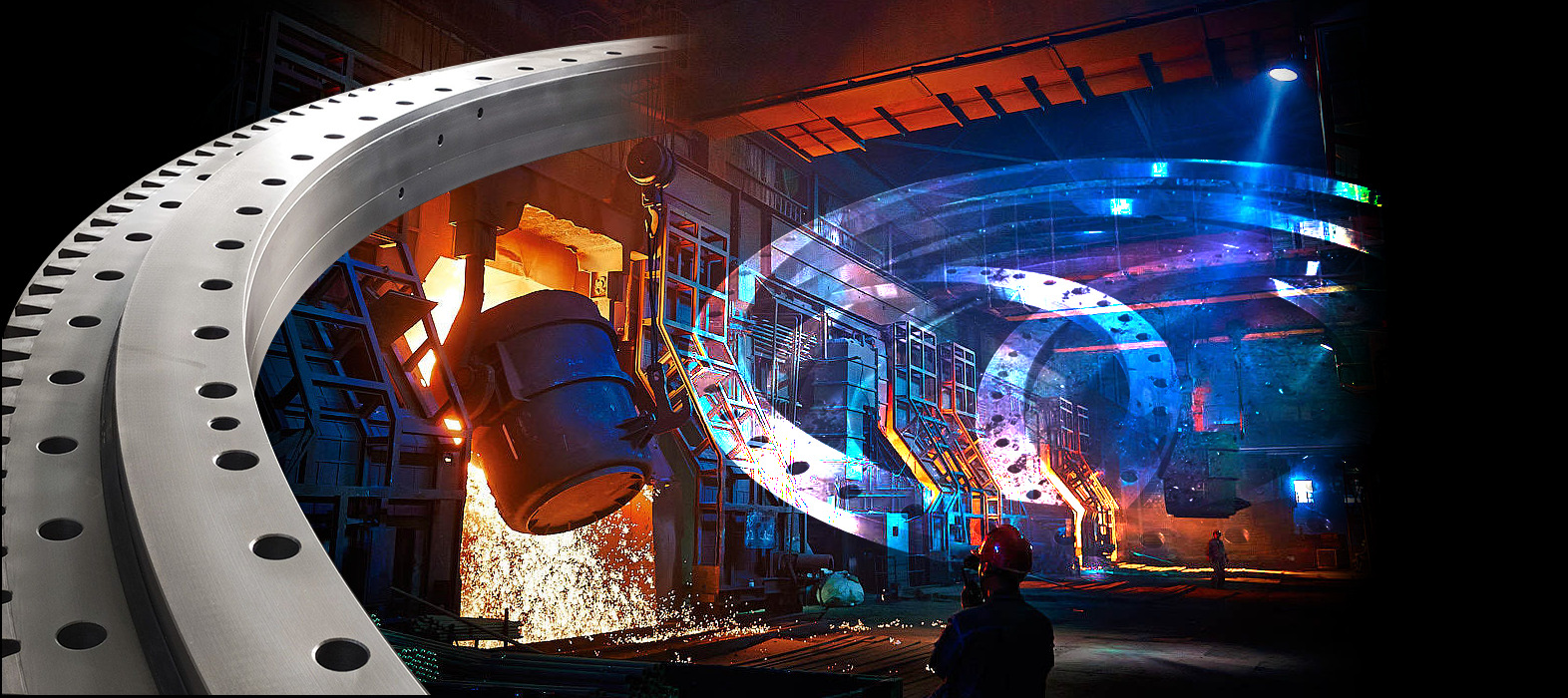 Production process characteristics of large flanges