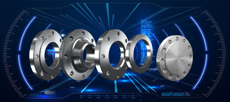 What are the types of flanges?