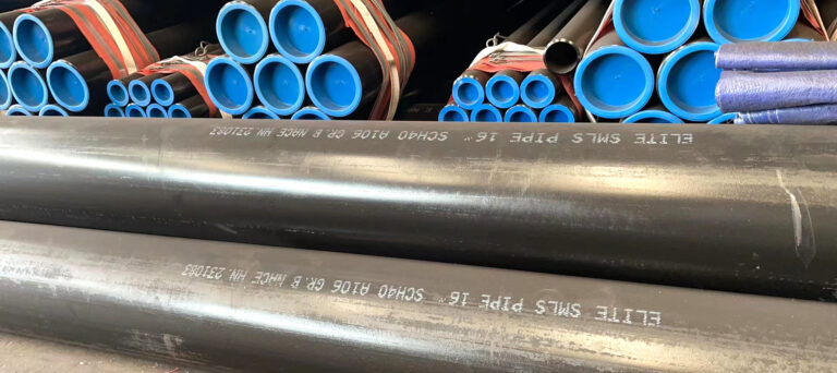 Steel pipe production process