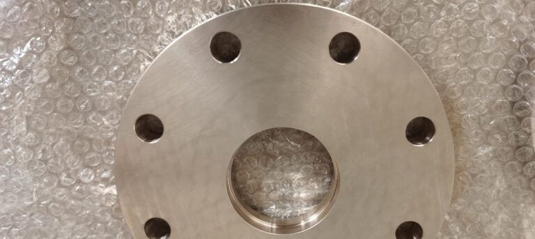 Plate flat welding flange