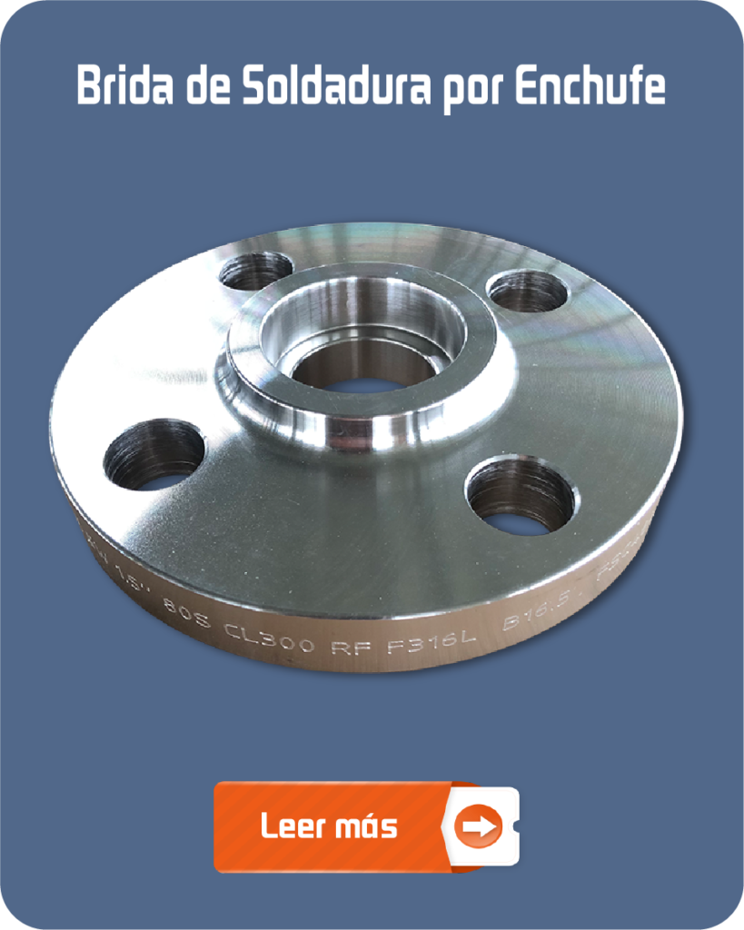 Brida de Soldadura por Enchufe